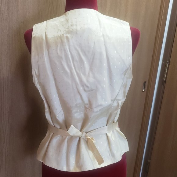 Vintage Tapestry Patchwork Vest - Picture 5 of 10